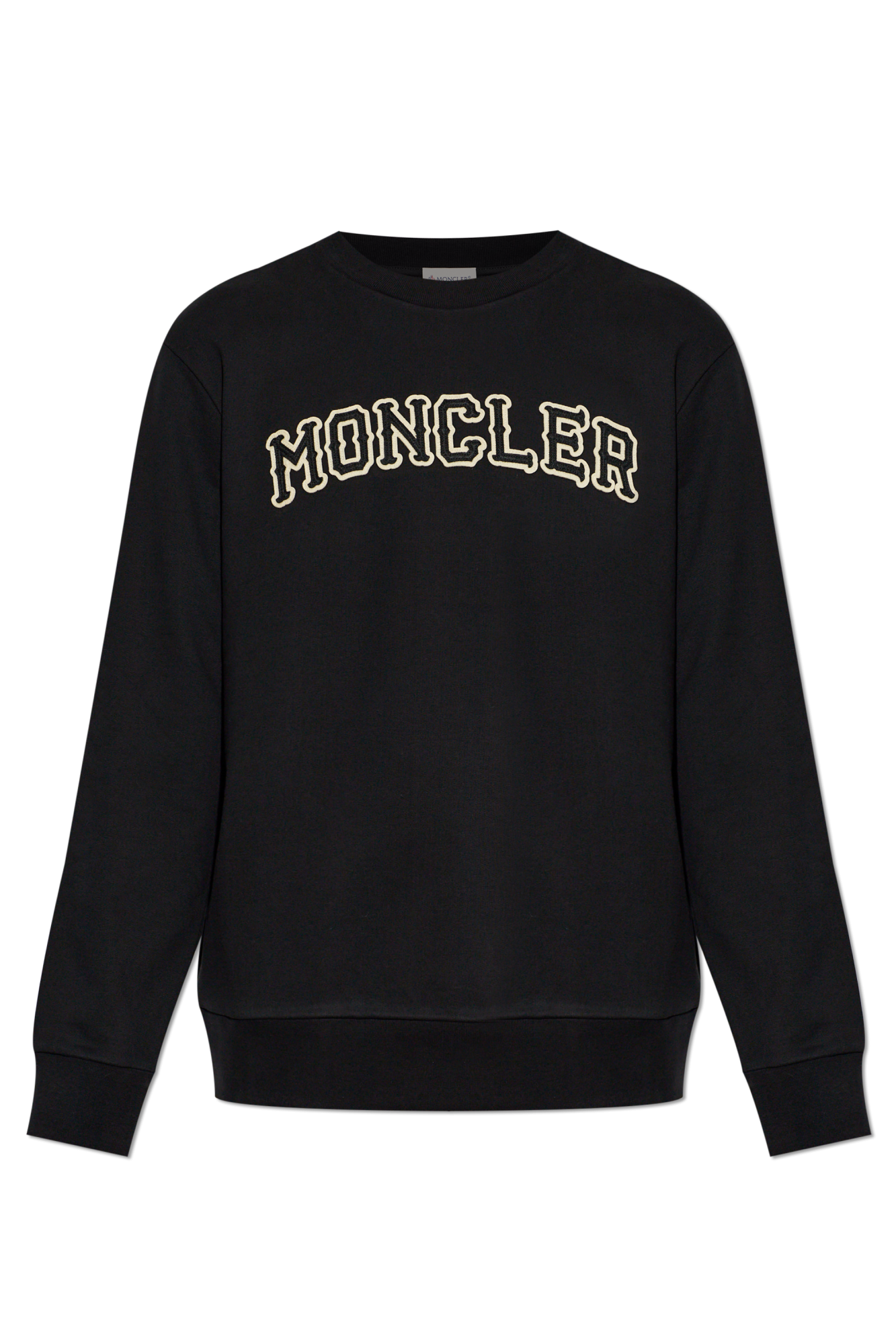 Moncler Sweatshirt with embroidered logo | Men's | Vitkac